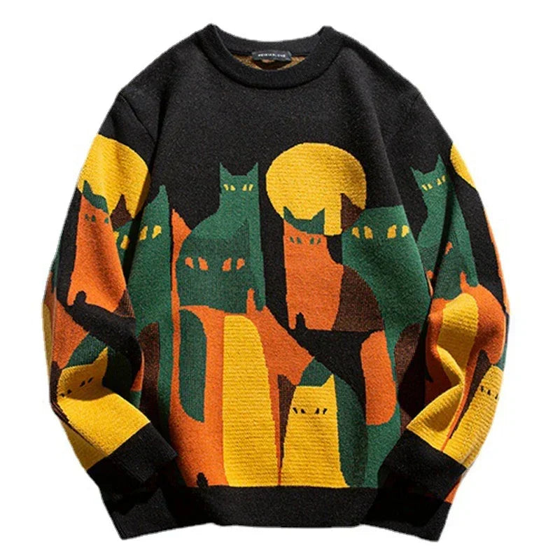 Long Sleeve Everyday Sweater-sweaters > long sleeve sweater-Laventaire-Black-M-Laventaire
