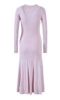 Long Sleeve Midi Dress-dresses > midi dress-Laventaire-Laventaire