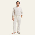 Long Sleeve Shirt Pants Set-sets > shirt pants set-Laventaire-Laventaire