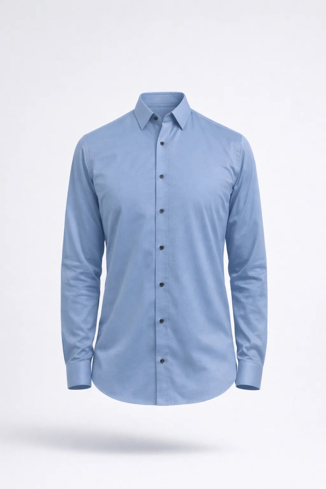 Long Sleeve Slim Fit Shirt-shirts > long sleeve shirts > slim fit shirts-Laventaire-Laventaire