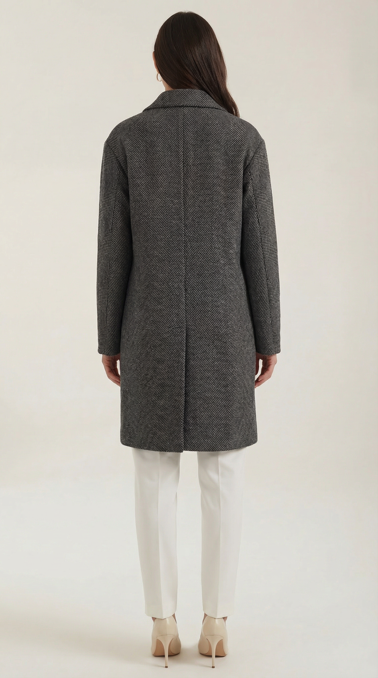 Long Sleeve Trench Coat-outerwear > trench coat-Laventaire-Laventaire