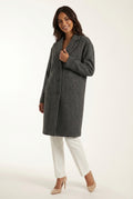 Long Sleeve Trench Coat-outerwear > trench coat-Laventaire-Laventaire
