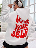 Loose Fit Casual Hoodie-hoodies > casual hoodie-Laventaire-White-S-Laventaire