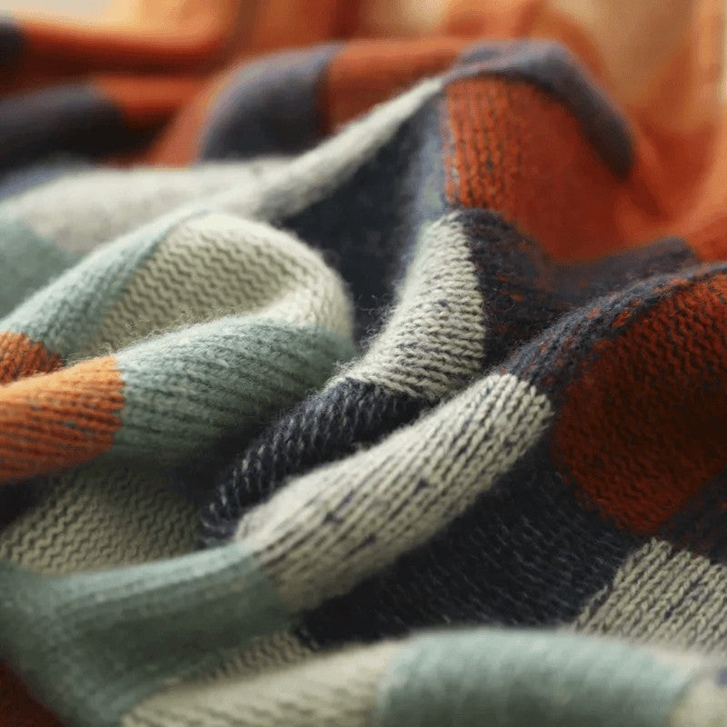 Loose Fit Turtleneck Sweater-sweaters > turtleneck sweater-Laventaire-Laventaire