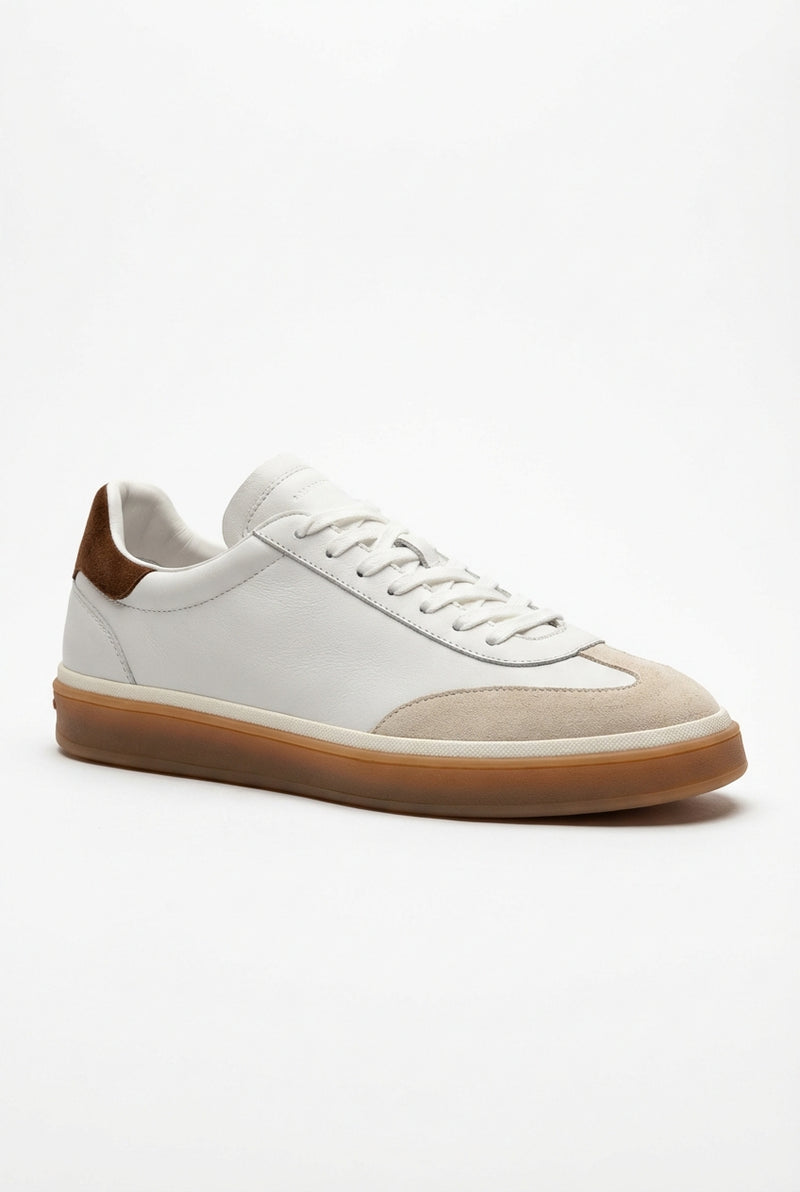 Low Top Casual Sneakers-footwear > sneakers > low top sneakers-Laventaire-White-38-Laventaire