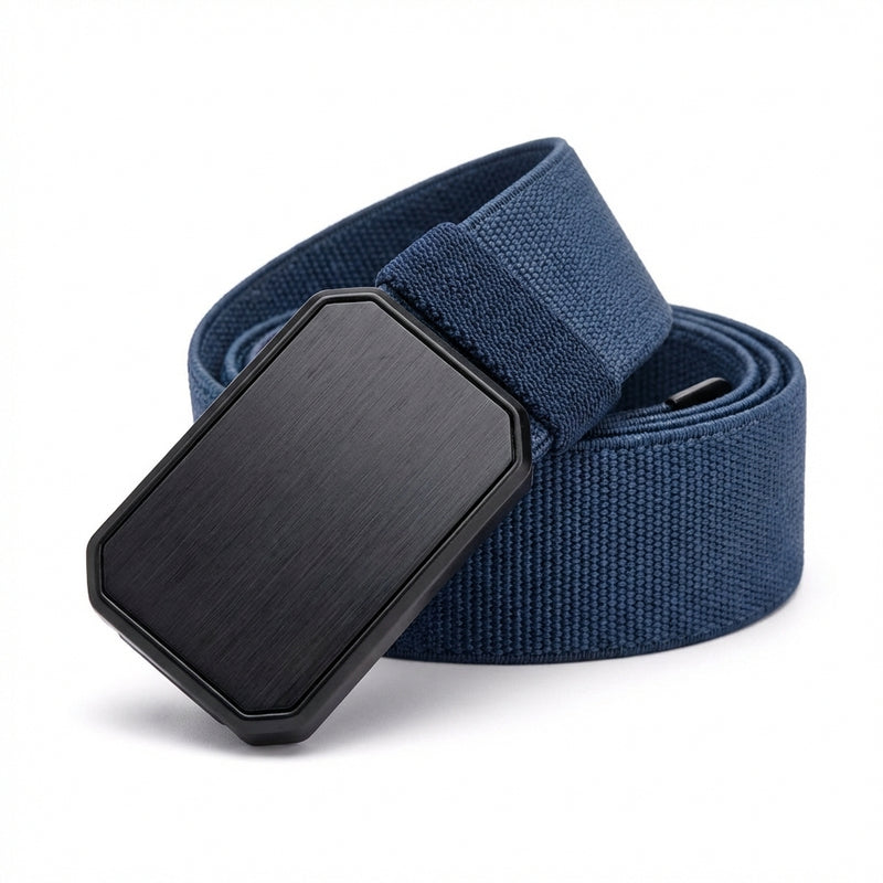 Magnetic Closure Belt-accessories > belts > magnetic closure belt-Laventaire-Navy Blue-S-Laventaire