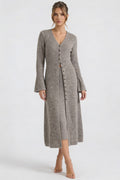 Maxi Cardigan V-Neck-cardigans > long cardigan-Laventaire-Laventaire