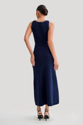 Maxi Dress Empire Waist-dresses > midi dress-Laventaire-Laventaire