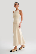 Maxi Dress Empire Waist-dresses > midi dress-Laventaire-Laventaire