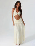 Maxi Skirt Two-Piece Set-sets > two-piece set-Laventaire-Laventaire