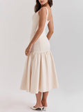 Mermaid Fit Midi Dress-dresses > midi dress > mermaid fit-Laventaire-Laventaire