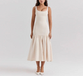 Mermaid Fit Midi Dress-dresses > midi dress > mermaid fit-Laventaire-Laventaire