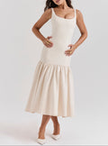 Mermaid Fit Midi Dress-dresses > midi dress > mermaid fit-Laventaire-Laventaire