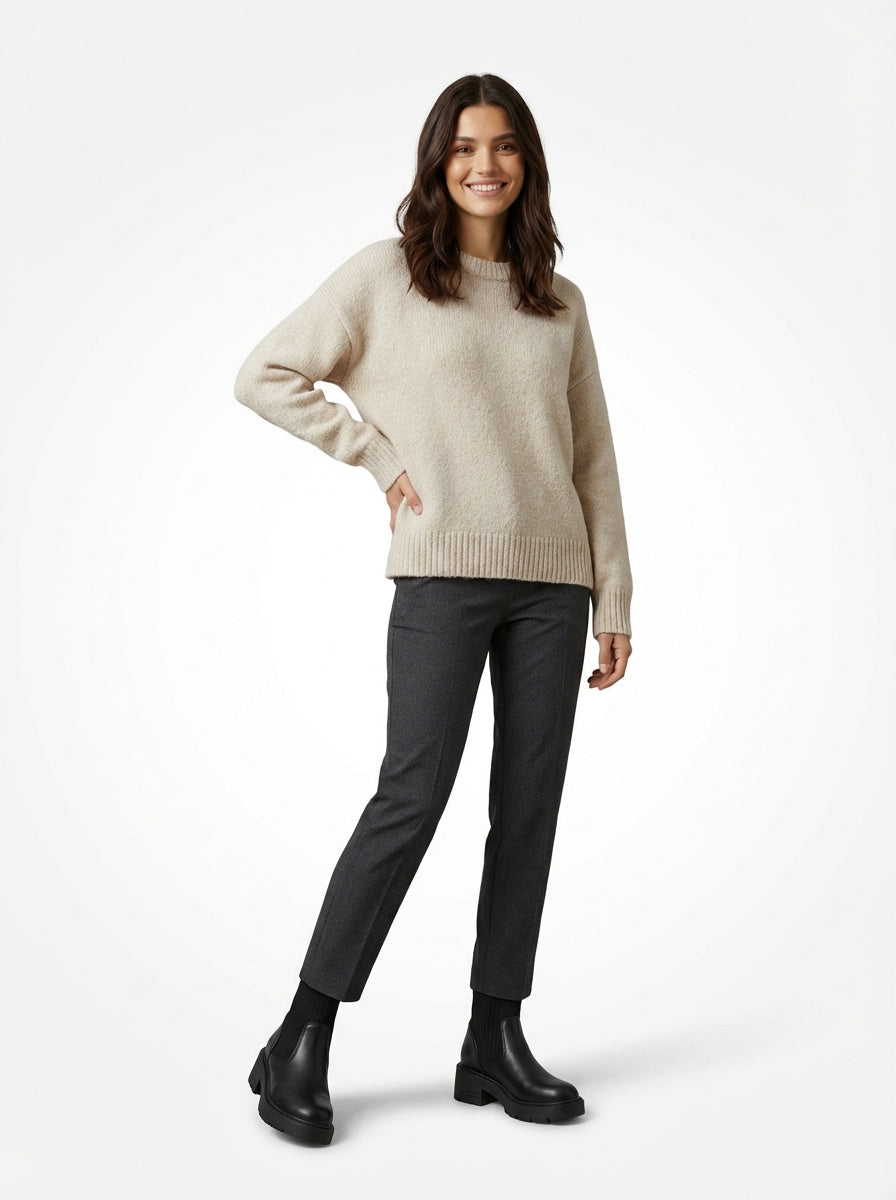 Mid Heel Ankle Boots-footwear > ankle boots-Laventaire-Laventaire