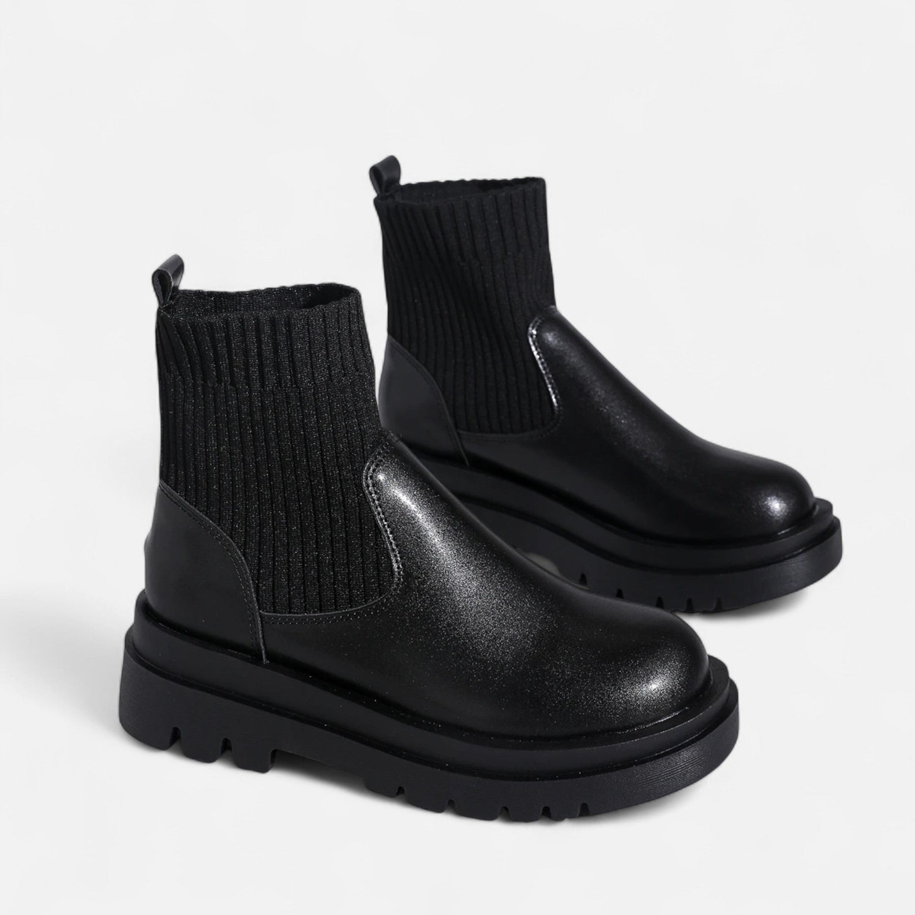 Mid Heel Ankle Boots-footwear > ankle boots-Laventaire-Laventaire