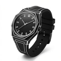 Minimalist Casual Watch-accessories > watches > casual watches-Laventaire-Black-One Size-Laventaire