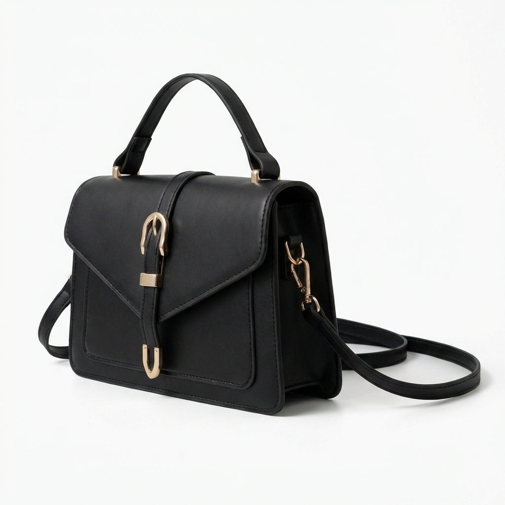 Minimalist Crossbody Bag-bags > crossbody bags-Laventaire-Black-One Size-Laventaire