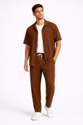 Minimalist Short Sleeve Set-sets > two-piece sets > men's sets-Laventaire-Laventaire