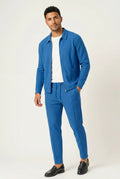 Minimalist Two-Piece Set-sets > two piece set-Laventaire-Blue-S-Laventaire