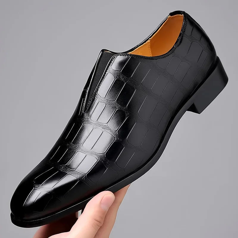 Modern Dress Shoes-shoes > dress shoes > casual dress shoes-Laventaire-Black-38-Laventaire