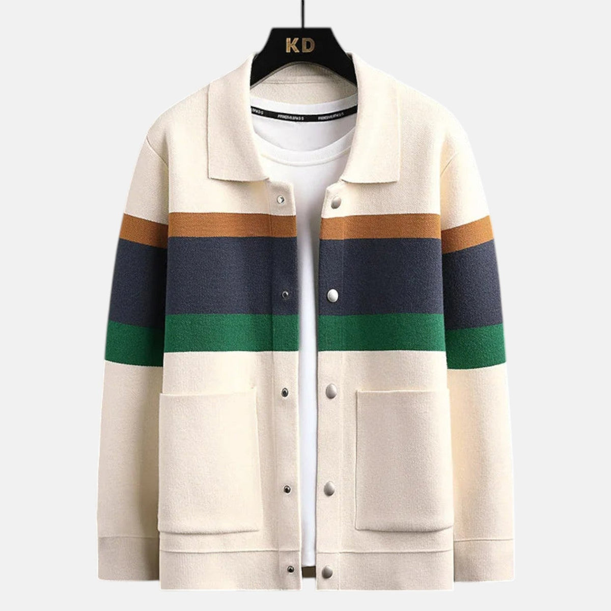 Modern Fit Cardigan-men's outerwear > cardigan-Laventaire-Laventaire