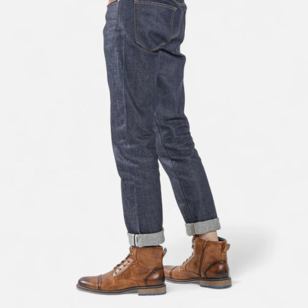 Modern Lace Up Boots-footwear > boots > lace-up boots-Laventaire-Laventaire