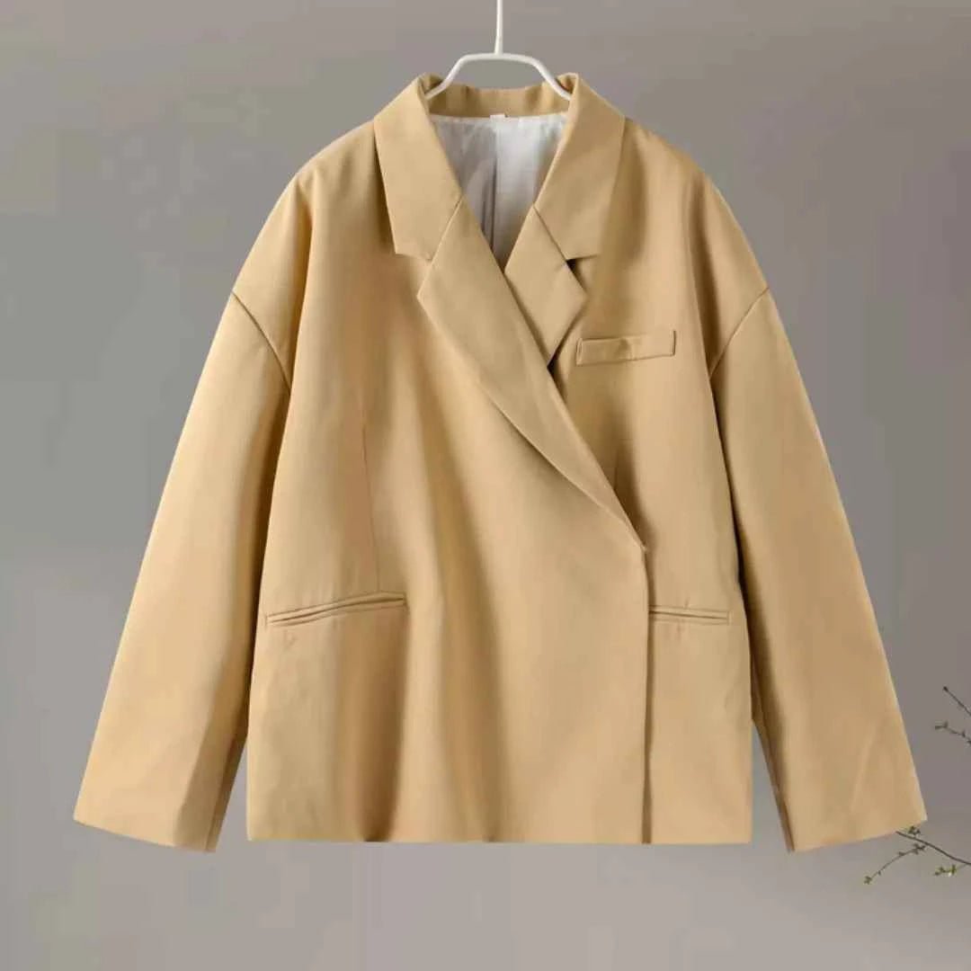 Modern Oversized Blazer Jacket-outerwear > blazers > oversized blazers-Laventaire-Laventaire