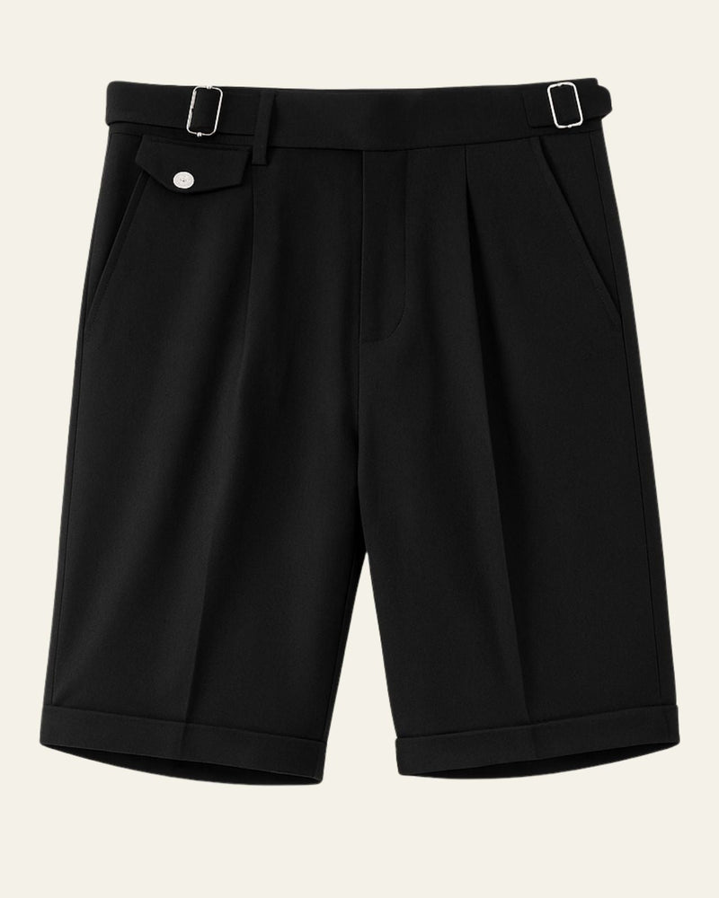 Modern Relaxed Fit Shorts-shorts > casual shorts-Laventaire-Laventaire