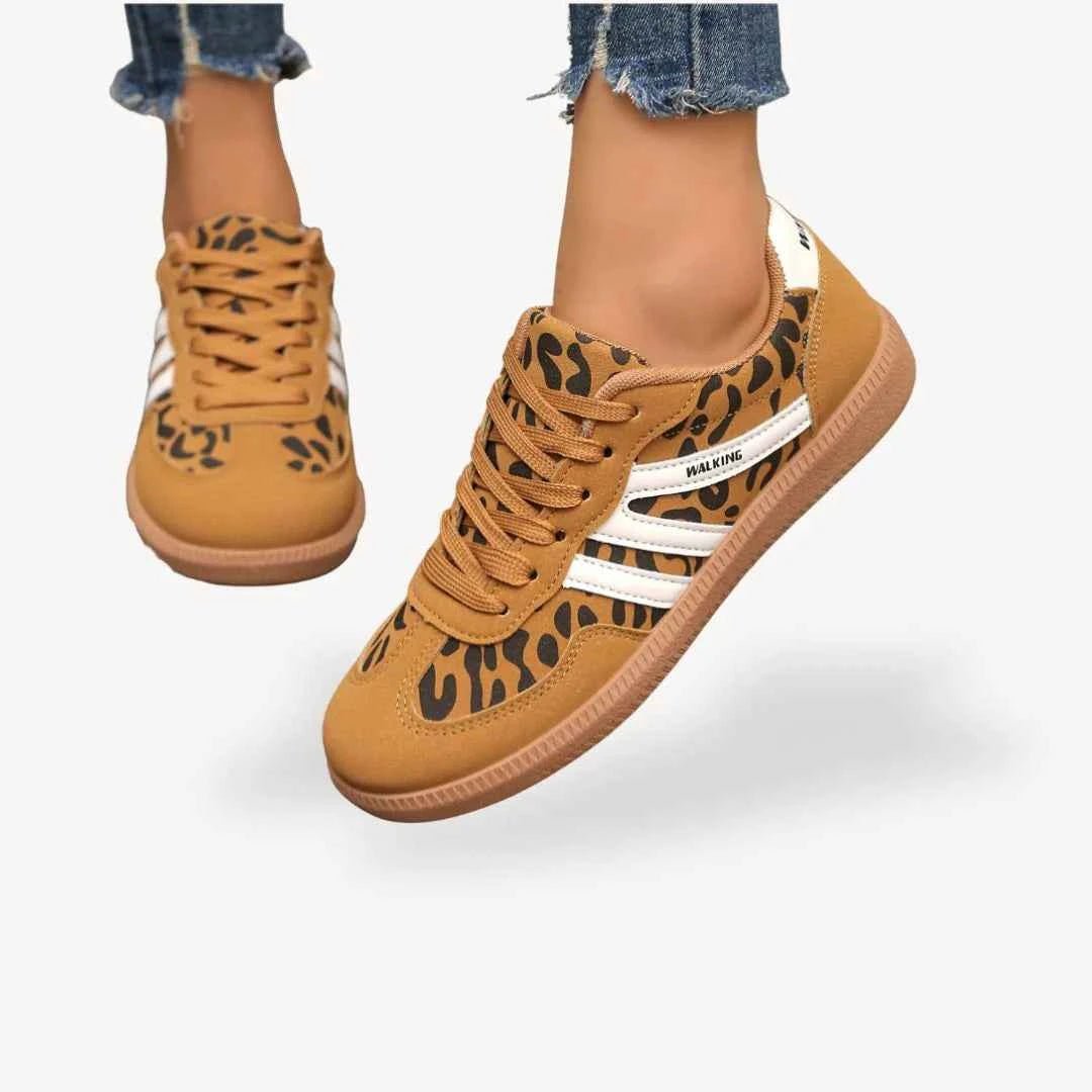 Modern Sleek Sneakers-footwear > sneakers-Laventaire-Light Brown-35-Laventaire