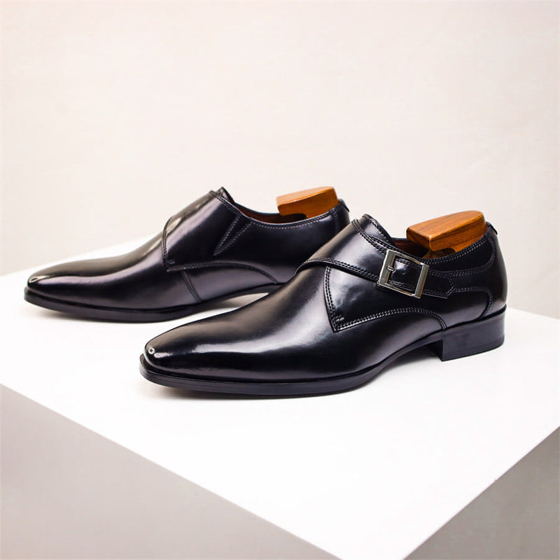 Monk Strap Dress Shoes-footwear > dress shoes > monk strap shoes-Laventaire-Laventaire