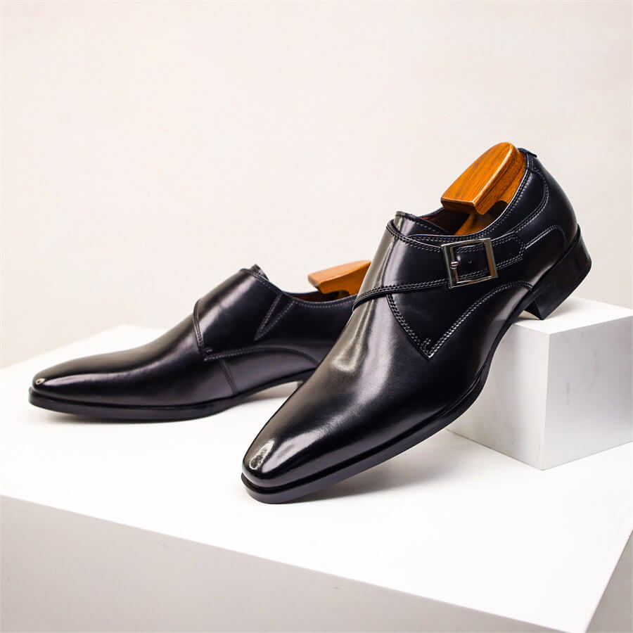 Monk Strap Dress Shoes-footwear > dress shoes > monk strap shoes-Laventaire-Laventaire