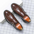 Monk Strap Oxford Shoes-shoes > oxfords > monk strap oxfords-Laventaire-Laventaire