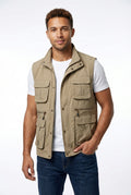 Multi-Pocket Outdoor Vest-outerwear > vests-Laventaire-Laventaire