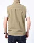 Multi-Pocket Outdoor Vest-outerwear > vests-Laventaire-Laventaire