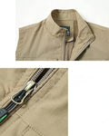 Multi-Pocket Outdoor Vest-outerwear > vests-Laventaire-Laventaire
