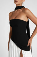 Off-Shoulder Maxi Dress-dresses > maxi dress-Laventaire-Laventaire