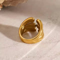 Open-Ended Statement Ring-accessories > rings > statement rings-Laventaire-Laventaire