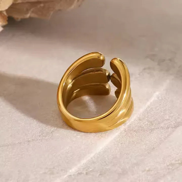 Open-Ended Statement Ring-accessories > rings > statement rings-Laventaire-Laventaire
