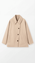 Oversized Asymmetrical Fit Coat-coats > oversized coat-Laventaire-Laventaire
