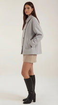 Oversized Asymmetrical Fit Coat-coats > oversized coat-Laventaire-Laventaire