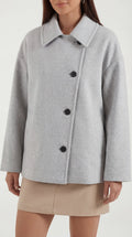 Oversized Asymmetrical Fit Coat-coats > oversized coat-Laventaire-Laventaire
