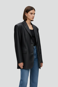 Oversized Blazer Jacket-jackets > blazers-Laventaire-Laventaire