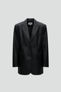 Oversized Blazer Jacket-jackets > blazers-Laventaire-Laventaire