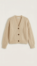 Oversized Cardigan Sweater-sweaters > oversized cardigan sweater-Laventaire-Laventaire