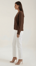 Oversized Cardigan Sweater-sweaters > oversized cardigan sweater-Laventaire-Laventaire