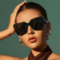 Oversized Cat Eye Sunglasses-accessories > sunglasses > oversized sunglasses-Laventaire-Laventaire