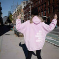 Oversized Fit Casual Hoodie-tops > hoodies > oversized hoodie-Laventaire-Baby Pink-S-Laventaire