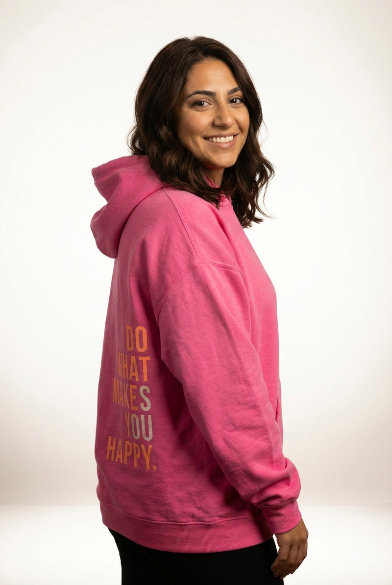 Oversized Fit Casual Hoodie-tops > hoodies > oversized hoodie-Laventaire-Pink-S-Laventaire
