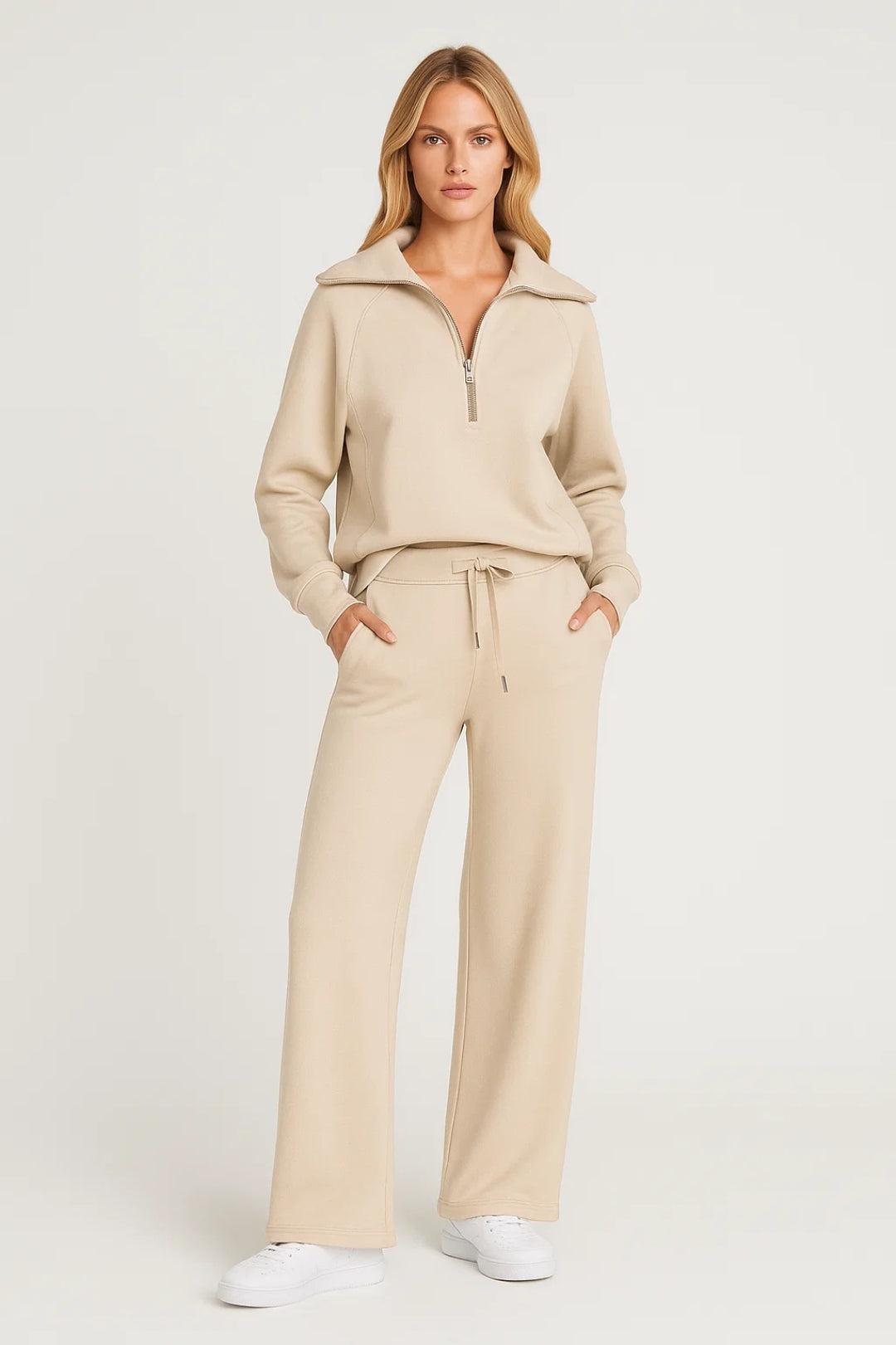 Oversized Lounge Set Ensemble-loungewear > lounge set-Laventaire-Laventaire