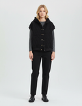 Oversized Padded Vest-outerwear > vests > puffer vests-Laventaire-Laventaire